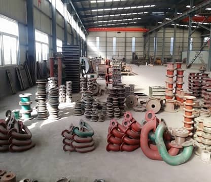壓濾機(jī)專用泵配件和壓濾機(jī)泵倉(cāng)庫(kù)